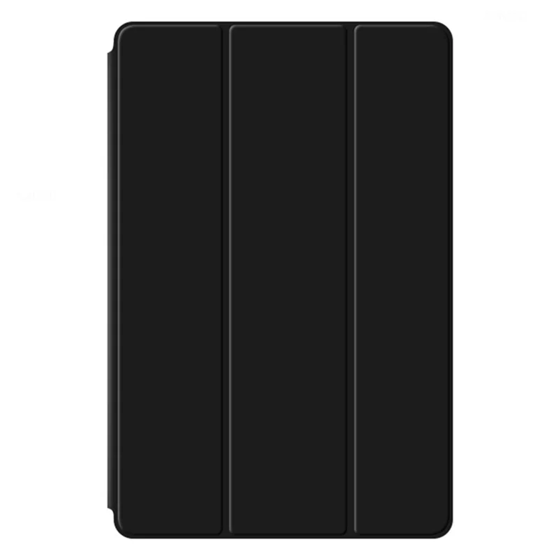 Trifold Stand Case for Xiaomi Redmi Pad SE , Scratch Resistant PU Leather Protective Tablet Cover - Black