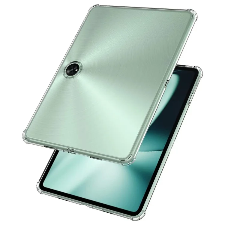 Für Oppo Pad 2 Verstärkte Ecken Tablet TPU-Hülle Transparente Tablet-Schutzhülle
