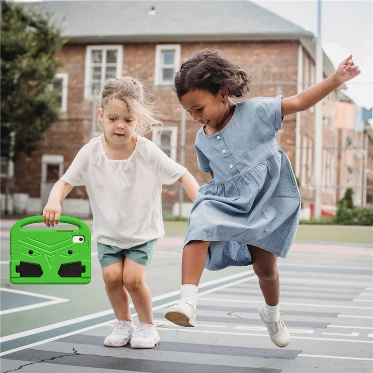 Pour Lenovo Tab M9 Sparrow Style EVA Étui avec support pliable, étui de protection pour tablette avec poignée portable - Vert