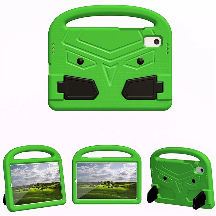Pour Lenovo Tab M9 Sparrow Style EVA Étui avec support pliable, étui de protection pour tablette avec poignée portable - Vert