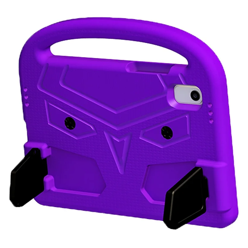 For Lenovo Tab M9 TB-310FU Sparrow Style EVA Case Foldable Kickstand Tablet Protective Cover with Portable Handle - Purple