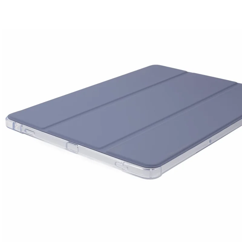 Pour Samsung Galaxy Tab S9 Coque de protection antichoc Tri-fold PU+Acrylique+TPU Housse de tablette Prise en charge du réveil / veille automatique - Violet