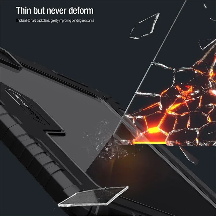 NILLKIN for iPad 11 (2022) / (2021) / (2020) / Air 11 (2025) / (2024) / Air (2022) / (2020) Bluetooth-Compatible Keyboard Camera Slider Tablet Cover