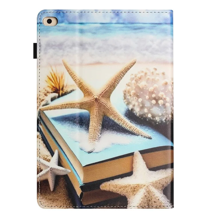 Per iPad Air (2013) / Air 2 / 9.7 pollici (2017) / (2018) Custodia in pelle PU anti-caduta con supporto per tablet, motivo stampato - Cape Star