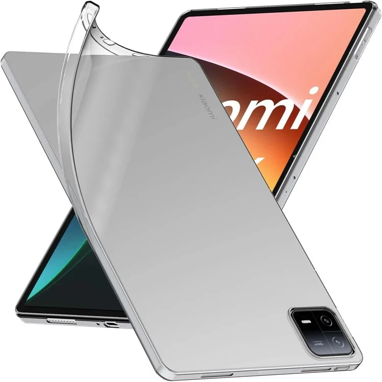 Para Xiaomi Pad 6 Pro / Pad 6 Cubierta de TPU transparente HD Funda de tableta de protección contra caídas