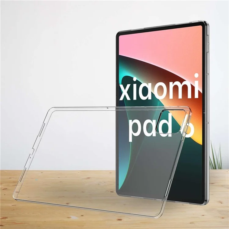 Para Xiaomi Pad 6 Pro / Pad 6 Cubierta de TPU transparente HD Funda de tableta de protección contra caídas