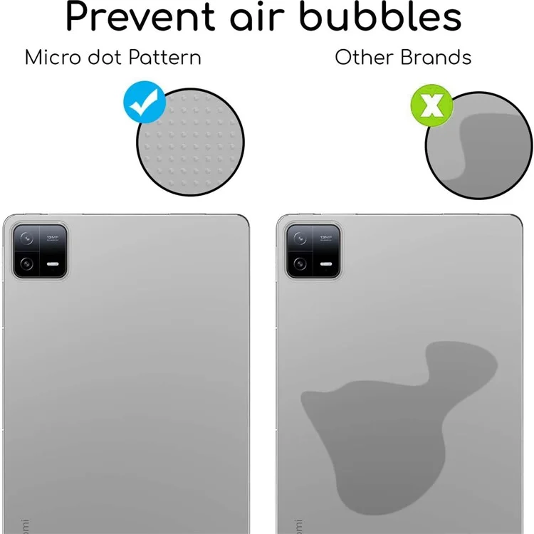Para Xiaomi Pad 6 Pro / Pad 6 Cubierta de TPU transparente HD Funda de tableta de protección contra caídas