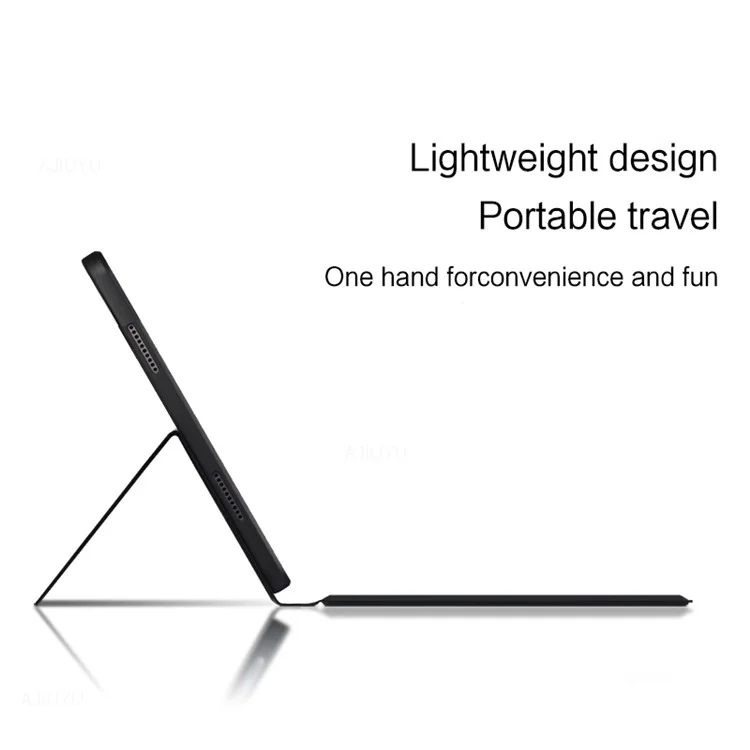 Per Samsung Galaxy Tab S6 Lite (2024) / S6 Lite (2022) / S6 Lite (2020) Custodia in pelle + Tastiera Bluetooth con touchpad e retroilluminazione