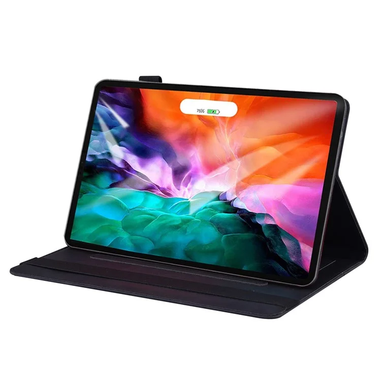 Pour Xiaomi Pad 6 Max 14 Wallet Tablet Case PU Cuir Pliable Stand Protective Tablet Cover - Noir