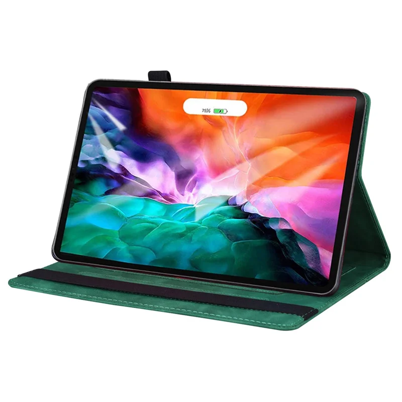For Xiaomi Pad 6 Max 14 Wallet Tablet Case PU Leather Folding Stand Protective Tablet Cover - Green