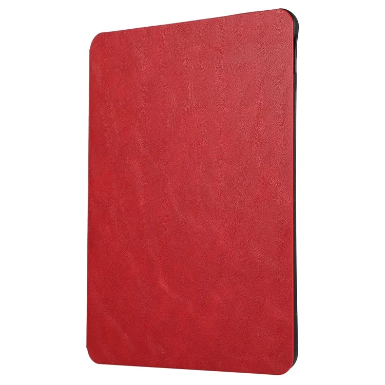 Para iPad Pro 11 (2020) / (2021) / (2022) / iPad Air 11 (2024) / Air (2022) / (2020) Auto Wake / Sleep PU Leather Tablet Cover com Suporte - Vermelho
