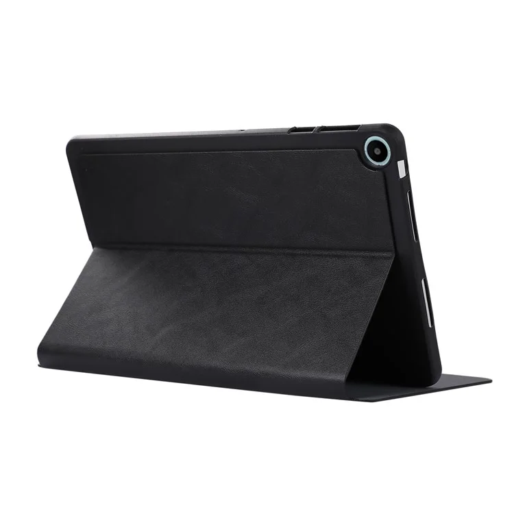 Чехол для Xiaomi Redmi Pad SE из искусственной кожи, откидной, со стойкой - черный
