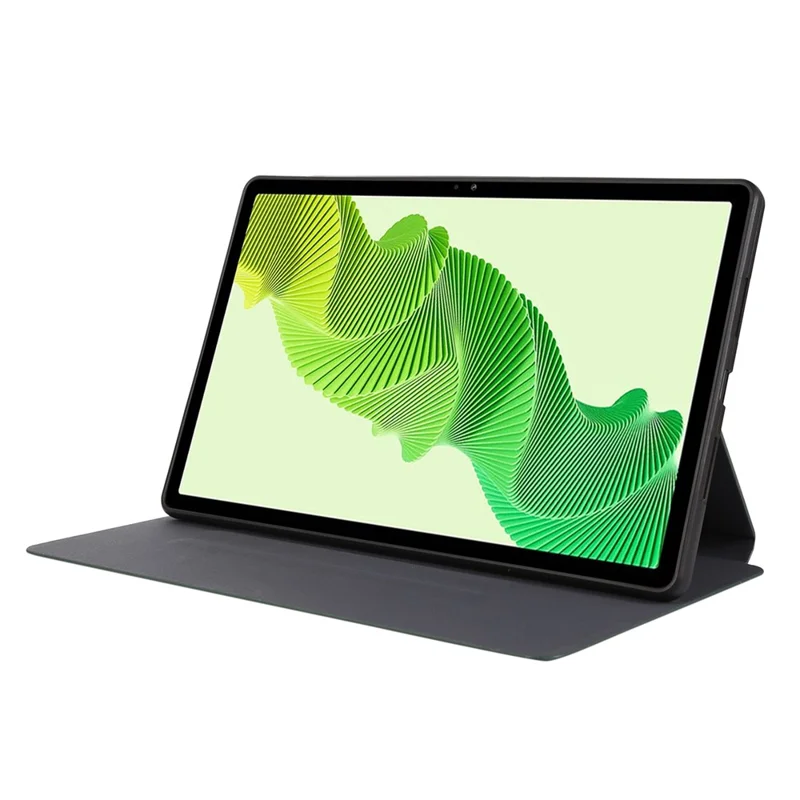 For Realme Pad 2 Case Scratch Proof PU Leather Flip Stand Tablet Cover - Green
