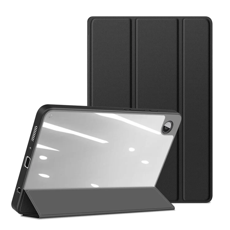 DUX DUCIS TOBY Series Per Samsung Galaxy Tab A9 Custodia Supporto Pieghevole in PU Pelle Custodia Tablet - Nero