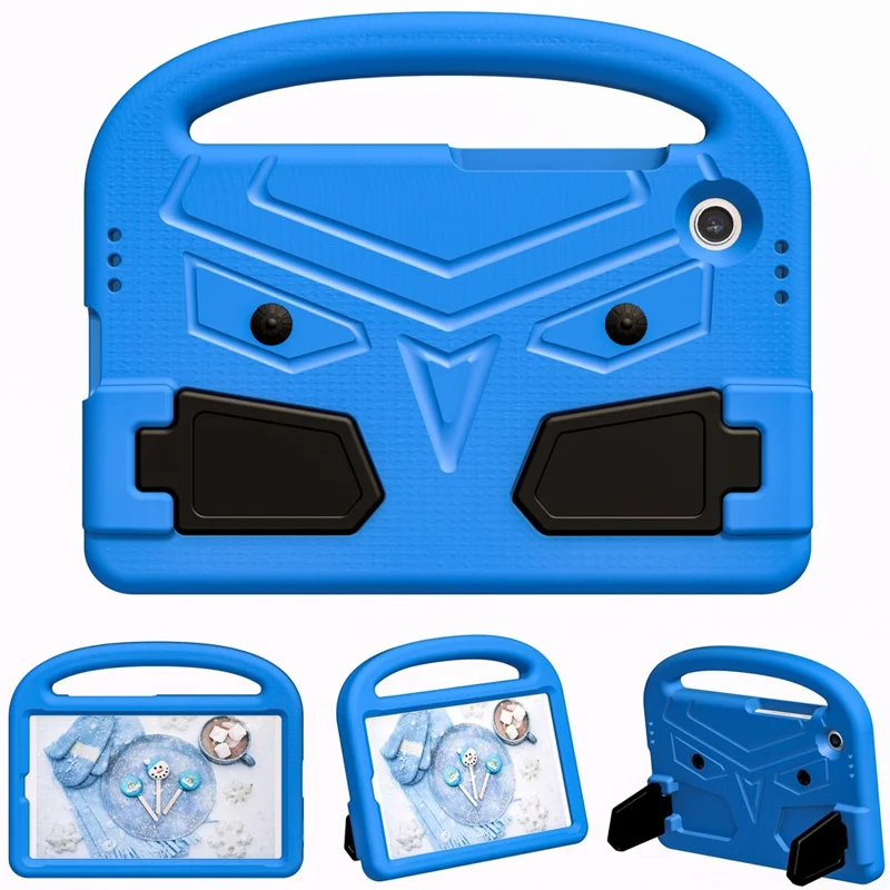 For Samsung Galaxy Tab A11 / A9 Case Sparrow Style EVA Tablet Cover with Kickstand - Blue