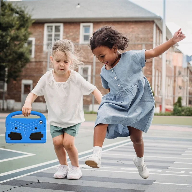 For Samsung Galaxy Tab A11 / A9 Case Sparrow Style EVA Tablet Cover with Kickstand - Blue