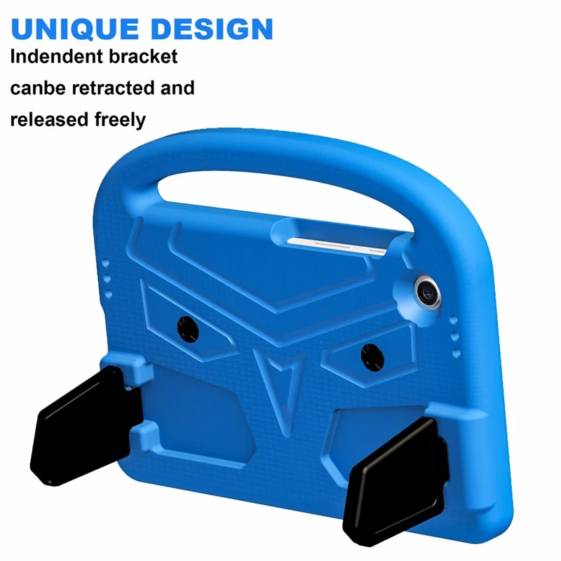 For Samsung Galaxy Tab A11 / A9 Case Sparrow Style EVA Tablet Cover with Kickstand - Blue