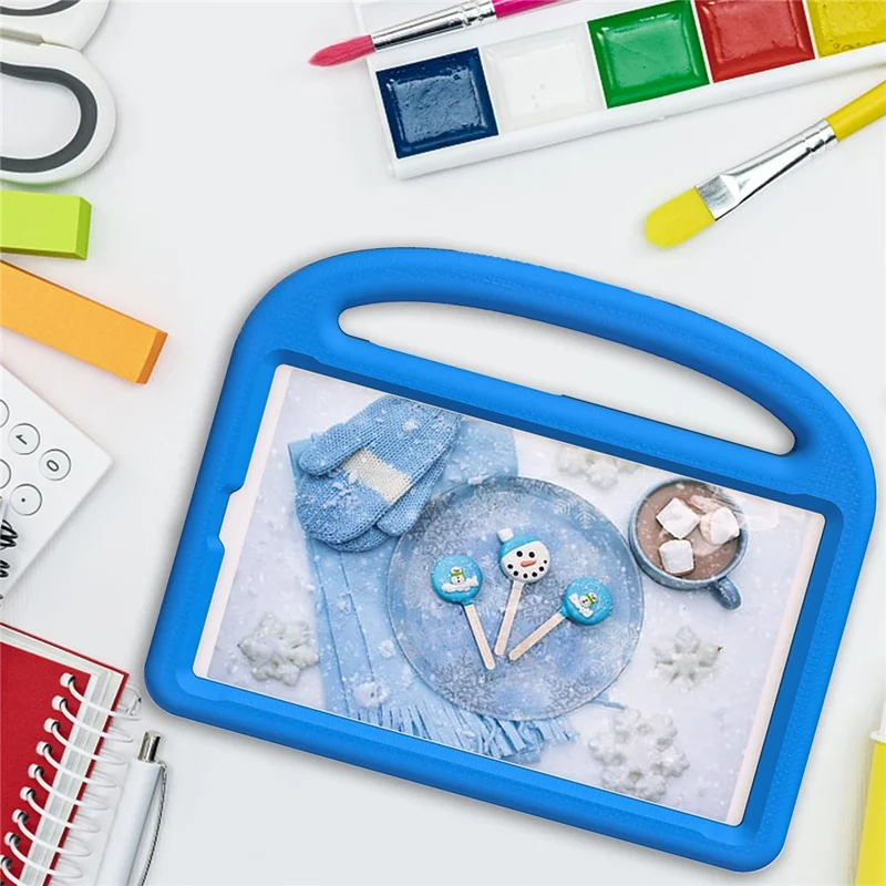 For Samsung Galaxy Tab A11 / A9 Case Sparrow Style EVA Tablet Cover with Kickstand - Blue