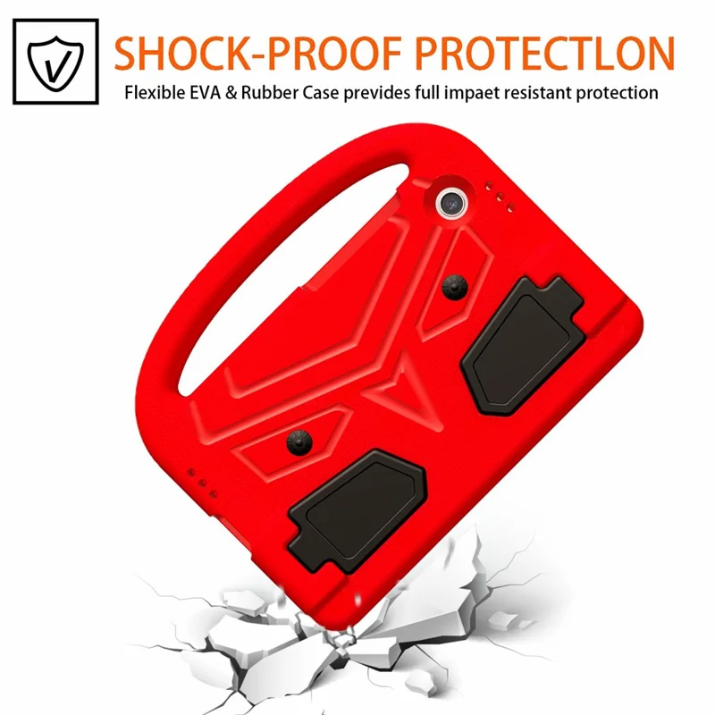For Samsung Galaxy Tab A11 / A9 Case Sparrow Style EVA Tablet Cover with Kickstand - Red