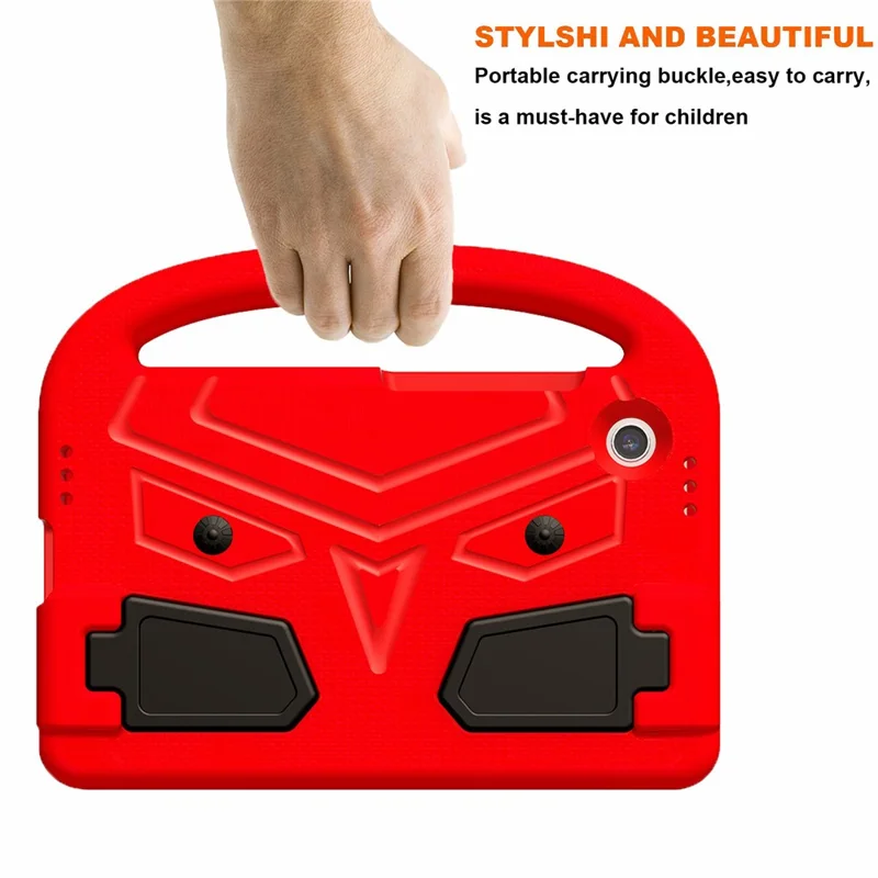 For Samsung Galaxy Tab A11 / A9 Case Sparrow Style EVA Tablet Cover with Kickstand - Red
