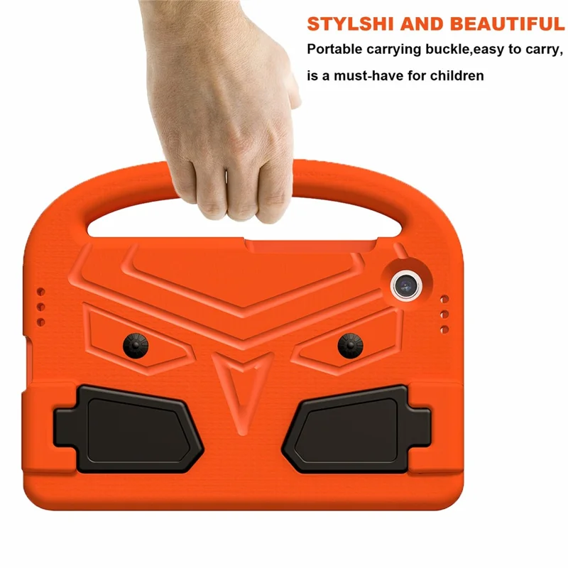 For Samsung Galaxy Tab A11 / A9 Case Sparrow Style EVA Tablet Cover with Kickstand - Orange