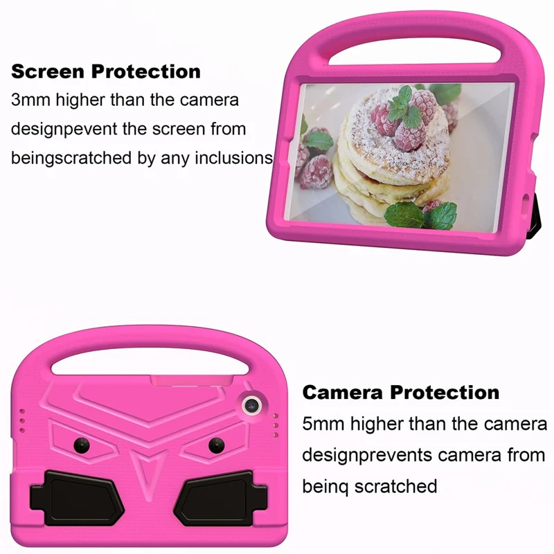 Per Samsung Galaxy Tab A9 Case Sparrow Style EVA Tablet Cover con Supporto - Rosa