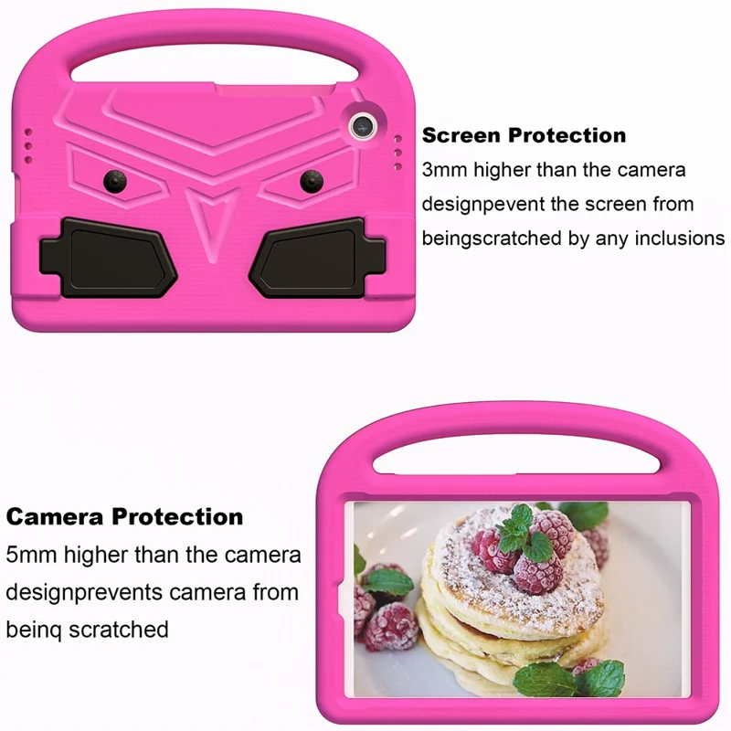 Per Samsung Galaxy Tab A9 Case Sparrow Style EVA Tablet Cover con Supporto - Rosa