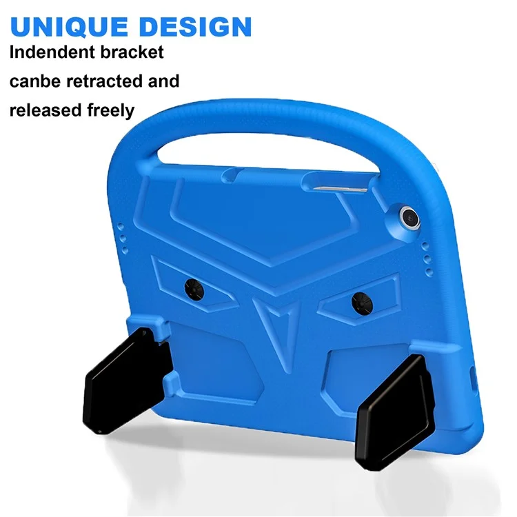 For Samsung Galaxy Tab A9+ Case Sparrow Style Hand Grip Kickstand EVA Tablet Cover - Blue