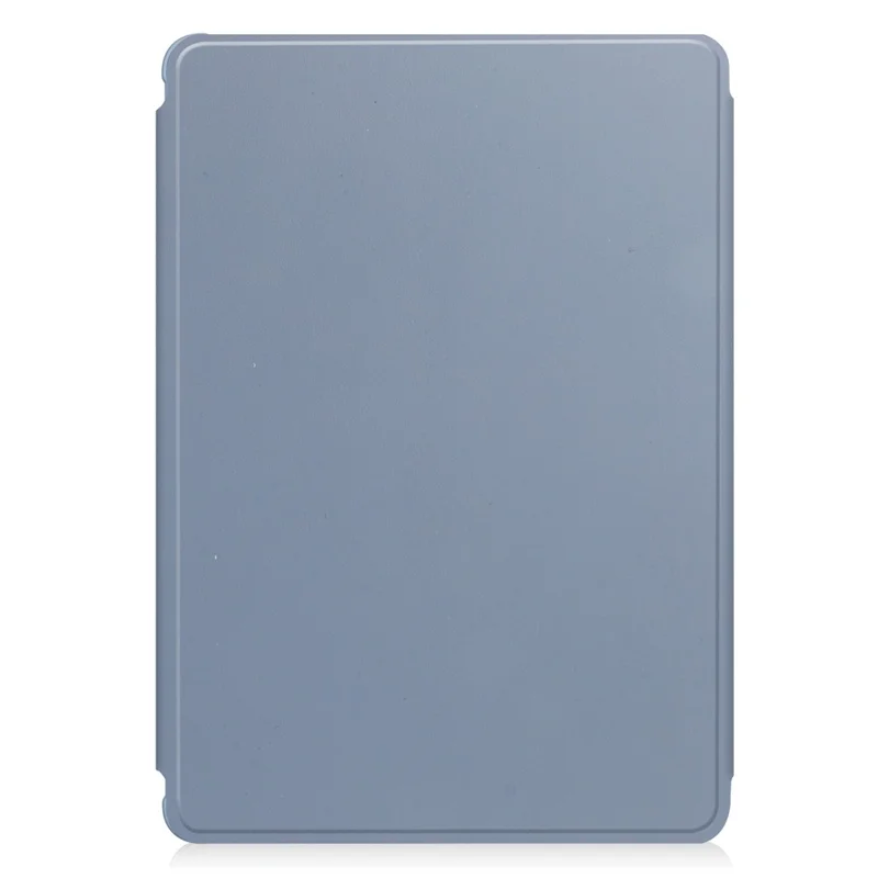 Tablet Case with Bluetooth-compatible Keyboard for Samsung Galaxy Tab A9+ Rotating Stand PU+Acrylic Cover - Purple