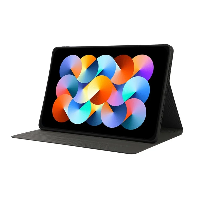 ENKAY HAT PRINCE Pour Xiaomi Redmi Pad SE Étui en cuir PU Support Veille / Réveil automatique Housse de tablette - Bleu foncé