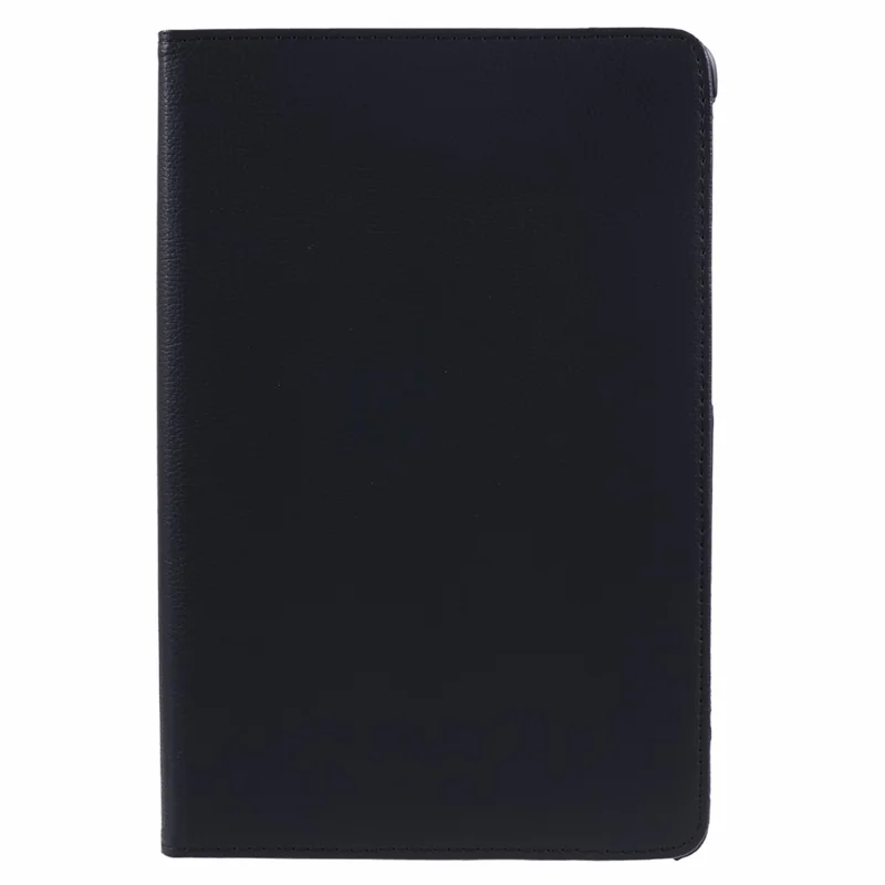 For Xiaomi Redmi Pad SE Case Litchi Texture PU Leather Protective Tablet Cover with Elastic Band - Black