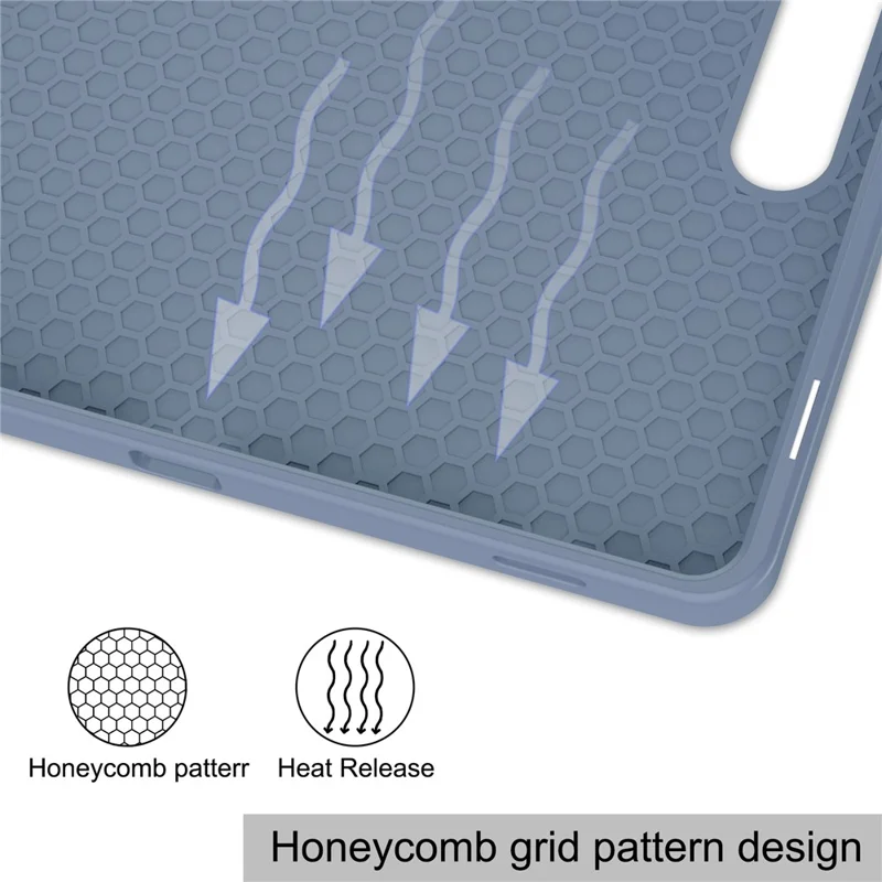 For Samsung Galaxy Tab S10 FE / S9 FE Leather Case Tri-Fold Stand Pen Slot Tablet Cover - Purple