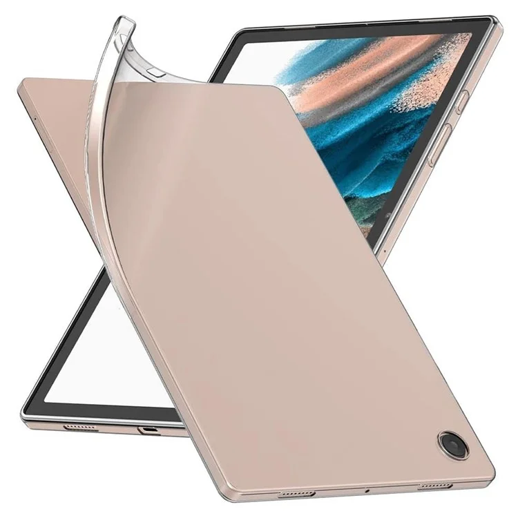 Чехол для Samsung Galaxy Tab A9+ прозрачный, с защитой от падения, гибкий ТПУ-материал