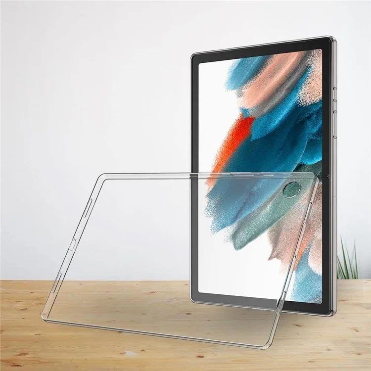 Чехол для Samsung Galaxy Tab A9+ прозрачный, с защитой от падения, гибкий ТПУ-материал