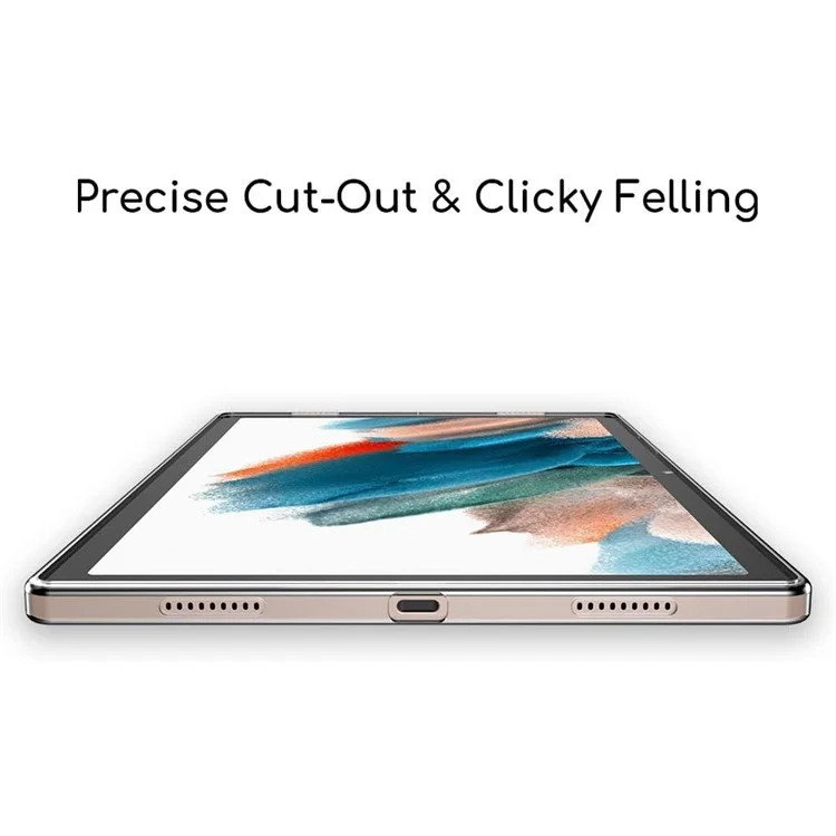 Чехол для Samsung Galaxy Tab A9+ прозрачный, с защитой от падения, гибкий ТПУ-материал