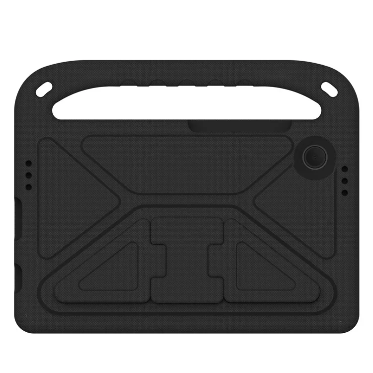 Pour étui Samsung Galaxy Tab A9 Antichoc avec support Housse de tablette EVA avec poignée - Noir
