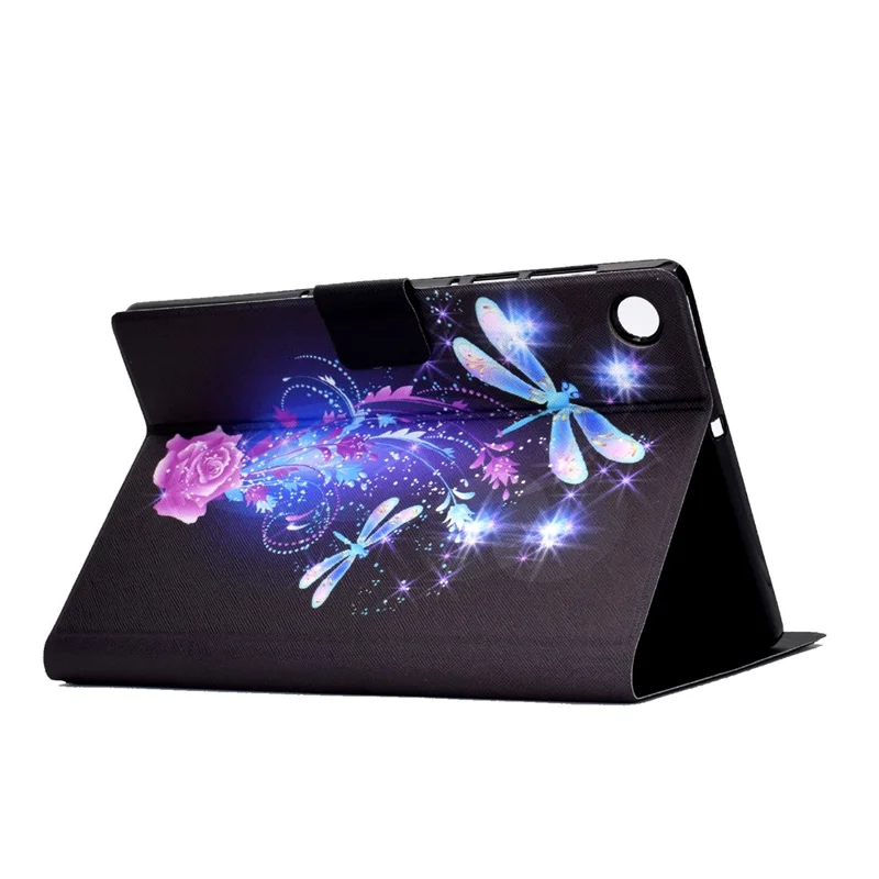 Per Samsung Galaxy Tab A9 Custodia con supporto per schede Antigraffio PU+TPU Custodia per tablet - Dragonfly
