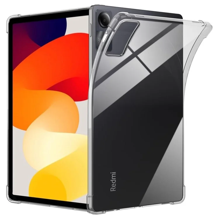 Для чехла Xiaomi Redmi Pad SE с защитой от падения TPU Чехол для планшета Прозрачная крышка планшета