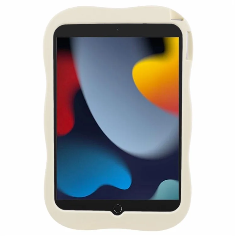 para ipad 10.2 (2021) /(2020) /(2019) / ipad air 10.5 pulgadas (2019) / pro de 10.5 pulgadas (2017) case pc+cubierta de pata de la tableta de silicona