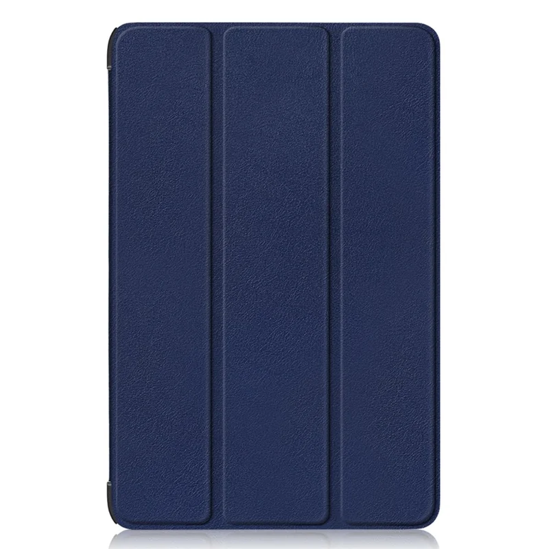 Für Samsung Galaxy Tab S9 FE sm-x510 sm-x516 Lederhülle Trifold-Ständer Tablet-Hülle - Dunkelblau