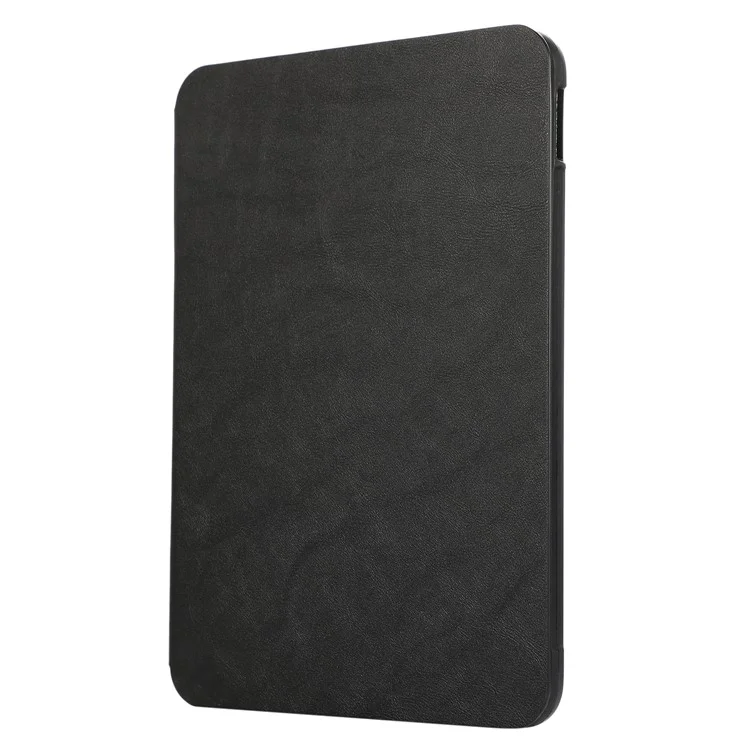 Para iPad 10.9 (2022) Case Stand Folio PU Leather Tablet Cover com Auto Sleep / Wake - Preto