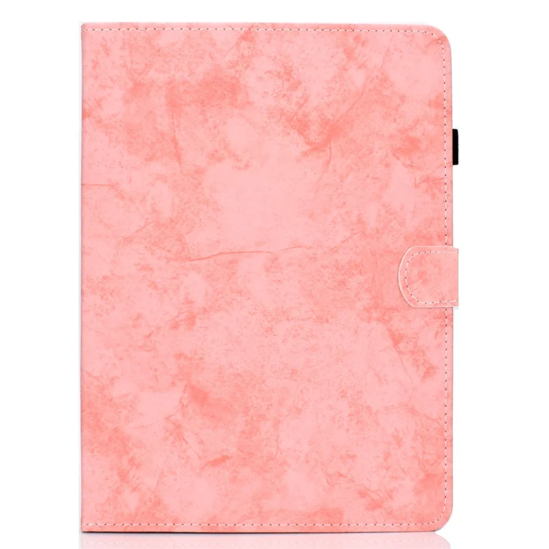 For Samsung Galaxy Tab A9 Leather Case Cloth Texture Card Holder Tablet Cover - Pink