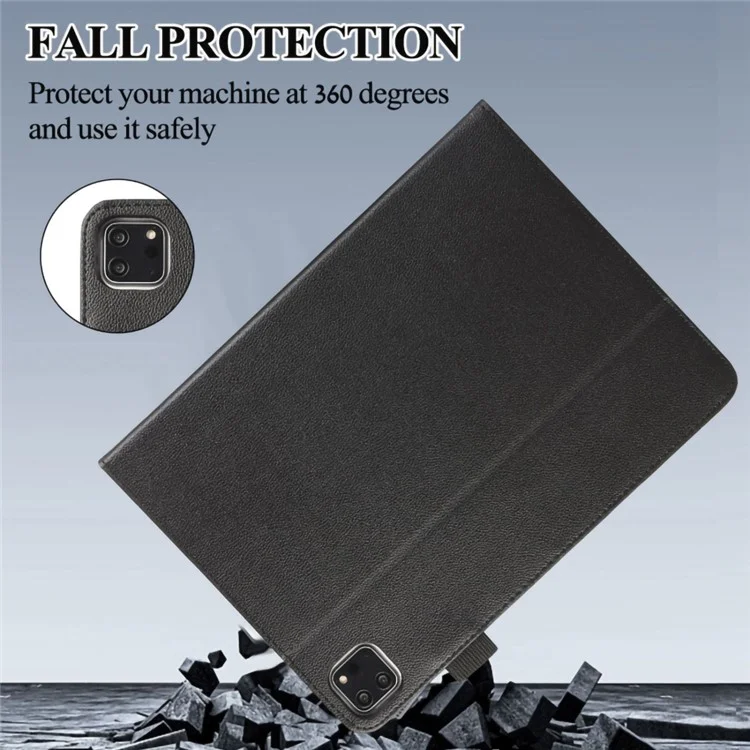 Per iPad Pro 11 (2021) / (2020) / (2022) / iPad Air 11 (2024) / Air (2022) / (2020) Custodia Anti-caduta in Pelle PU Custodia Tablet - Rosso