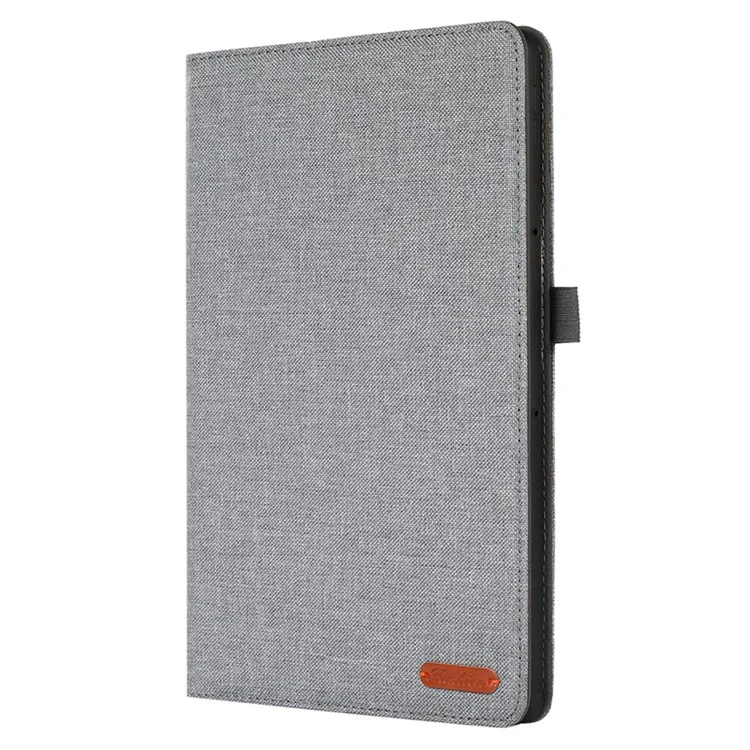 Funda Xiaomi Redmi Pad SE, Cubierta de Cuero con Soporte y Tarjetero - Gris