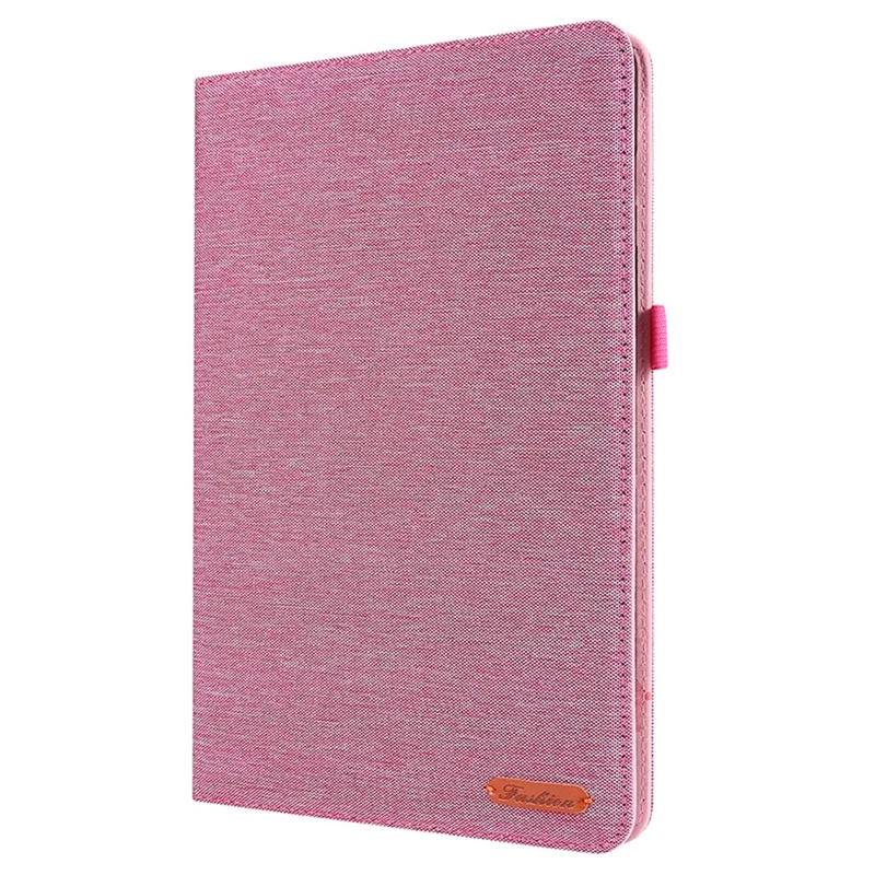 For Samsung Galaxy Tab S9+ Case Stand Card Holder Leather Tablet Cover - Pink