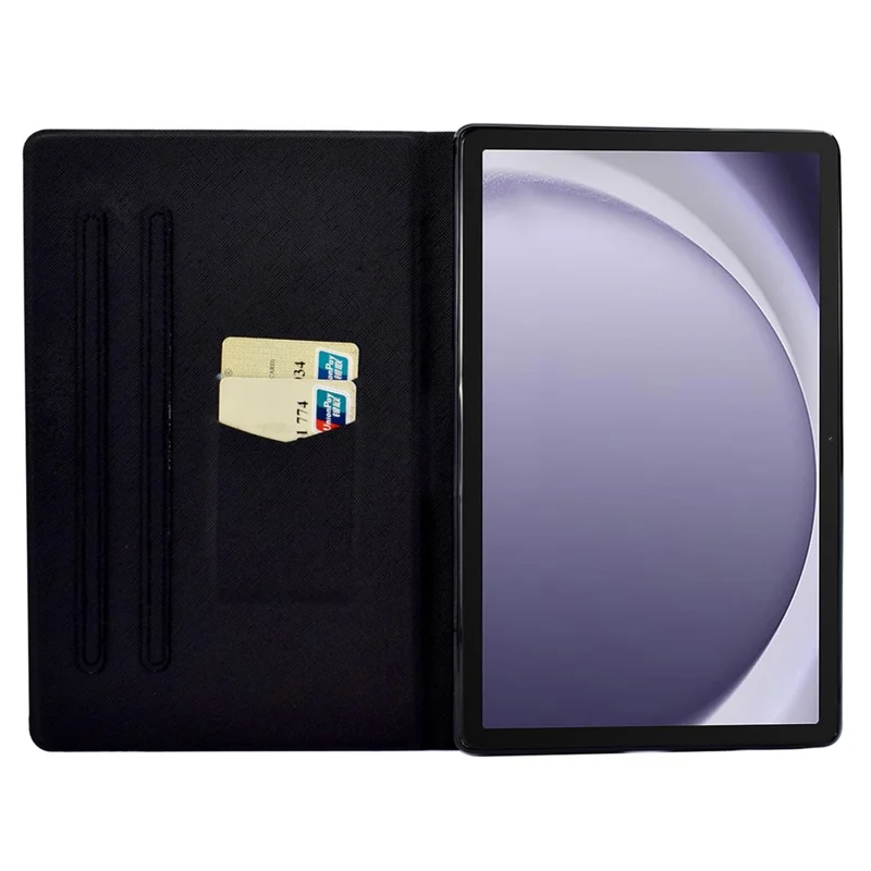 For Samsung Galaxy Tab A9+ Case Pattern Printing PU Leather Tablet Cover - Colorful Book