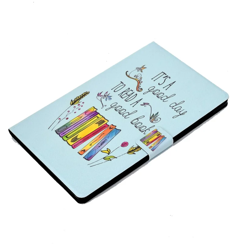 For Samsung Galaxy Tab A9+ Case Pattern Printing PU Leather Tablet Cover - Colorful Book