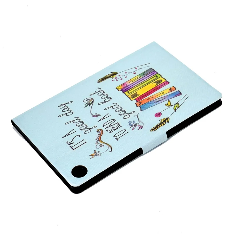 For Samsung Galaxy Tab A9+ Case Pattern Printing PU Leather Tablet Cover - Colorful Book