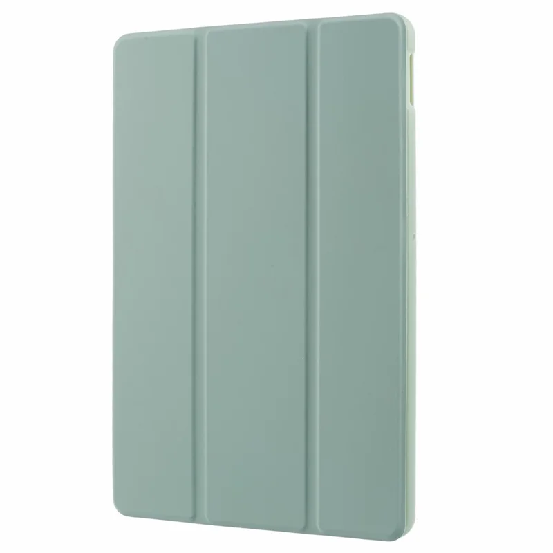 Чехол из искусственной кожи для Xiaomi Redmi Pad SE, трехстворчатая стойка, текстура сота, защитный чехол для планшета - светло-зеленый