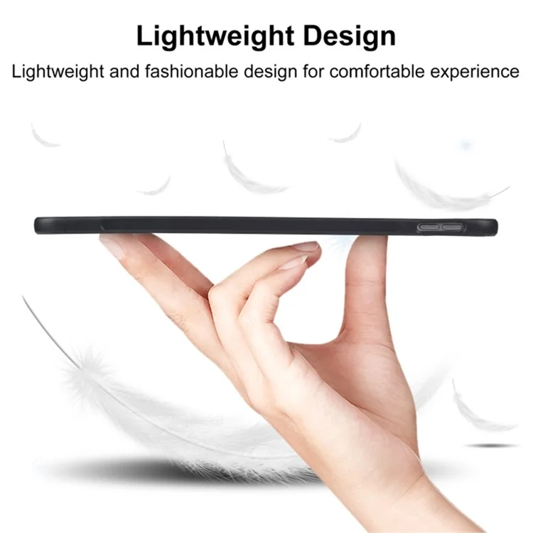Funda negra antiarañazos para Xiaomi Pad 6 / Pad 6 Pro, tapa trasera de tableta de TPU